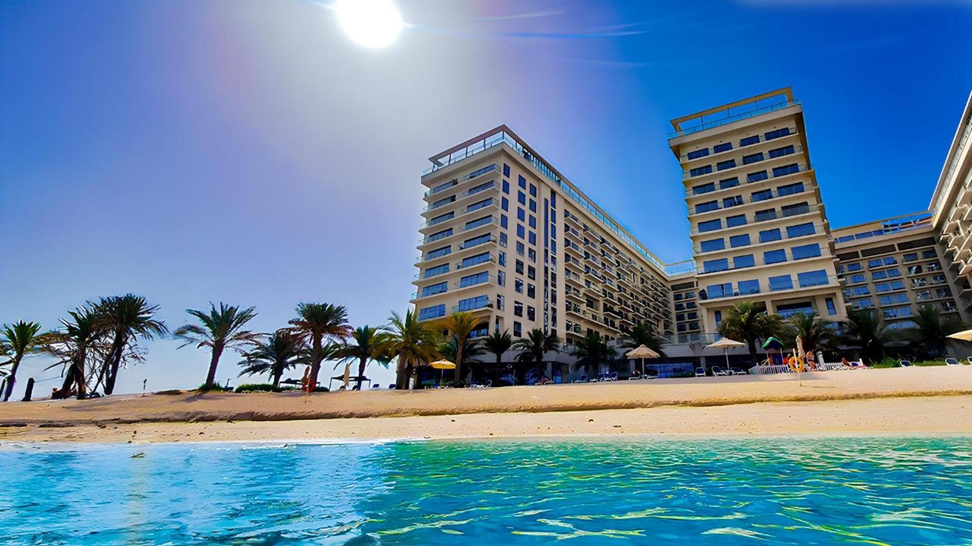 Marjan Island Beautiful Apartment Sea Side View Beach Luxury Rooms Ras Al Khaimah Uae Exterior foto