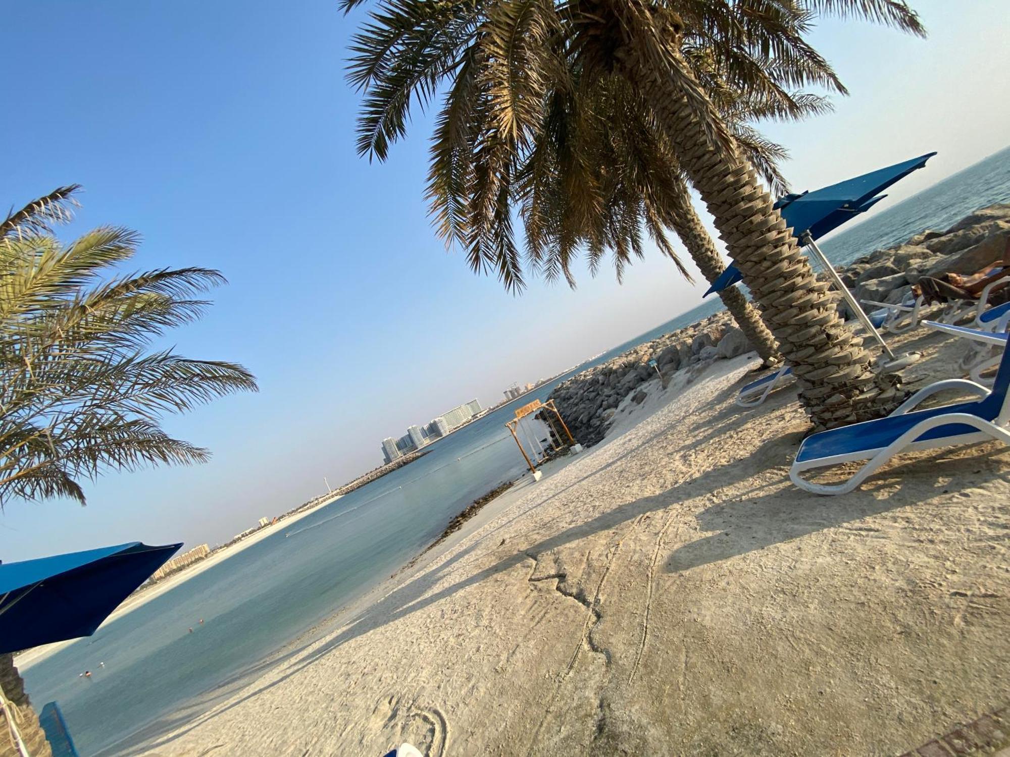 Marjan Island Beautiful Apartment Sea Side View Beach Luxury Rooms Ras Al Khaimah Uae Exterior foto