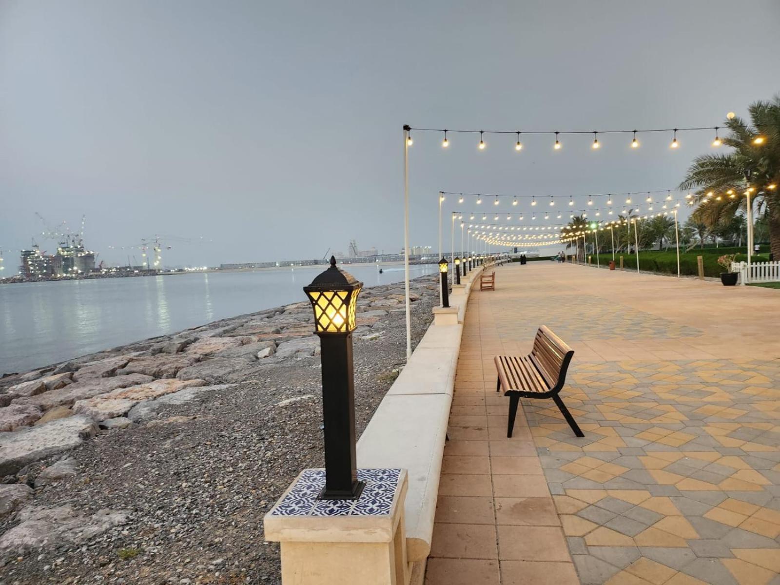 Marjan Island Beautiful Apartment Sea Side View Beach Luxury Rooms Ras Al Khaimah Uae Exterior foto